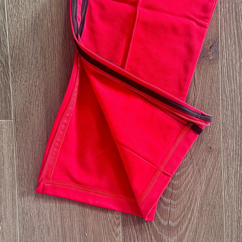Adidas Originals Firebird Track Pants Classic Fit Red Black XS Better Scarlet - Picture 6 of 12